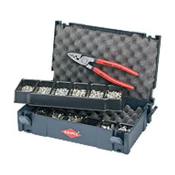 Kleště KNIPEX Lemovací sortiment s kleštěmi 97 71 180 979005