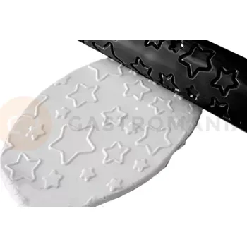 Embosovaný váleček na cukrovou hmotu - hvězdy 40 cm | SILIKOMART, Rolling Pin