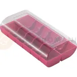 Designový obal na 12 ks makronek, růžová barva, 48 ks | SILIKOMART, Macado 12