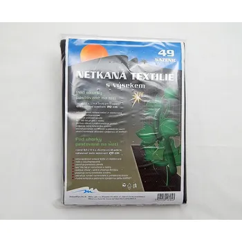 Mulčovací textilie Neotex výsek černý 45g - okurky 0,8 x 10 m