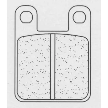 Brzda pro motocykl Přední brzdové destičky CL-Brakes GAS GAS TXT 50 Cadet 2006-2010 směs S4
