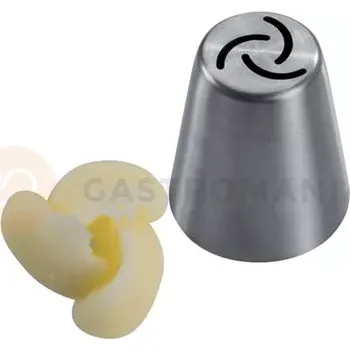 Výroba svíčky Cukrářská špička Květina - 37x42 mm - BX0061-1 | MARTELLATO, Floreal