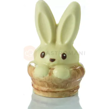 Čokoládová tyčinka Forma na 3D figurky - Zajíček, 1 ks x 110g, 80x120 mm - MAC613S | MARTELLATO, 3D Easter