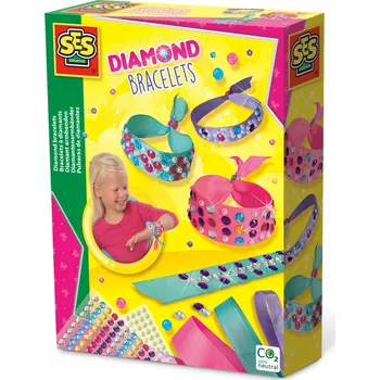 kreativní sada SES Výroba diamantových náramků