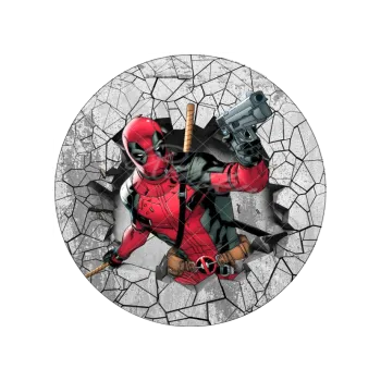 Přisada na vaření a pečení DEADPOOL betonová díra, VARIANTA Jedlý papír 716