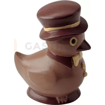 Čokoládová tyčinka Forma na 3D figurky - Pan kačer, 2 ks, 125 mm - MAC860S | MARTELLATO, 3D Easter