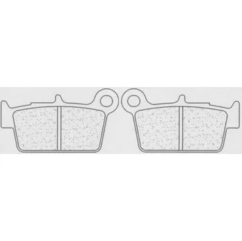 Brzda pro motocykl Zadní brzdové destičky CL-Brakes KAWASAKI KLX 450 R 2007-2012 směs X59