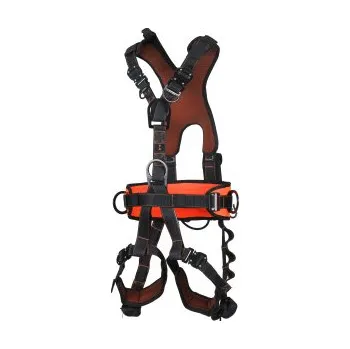 Postroj pro psa INDUSTRIAL POSTROJ EXCLUSIVE ÚCHYT ZÁDOVÝ A HRUDNÍ + PÁS + EN358 EN361 EN813 AKROBAT AK650