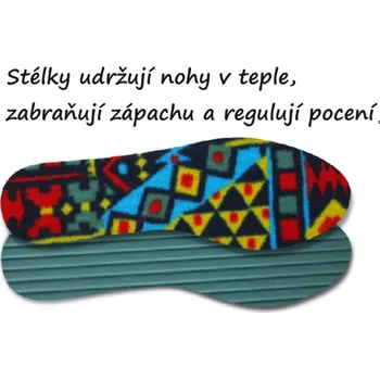Vložka do bot SVORTO Stélky flís s aktivním uhlíkem 061 vel.35-48, --- - 37-38