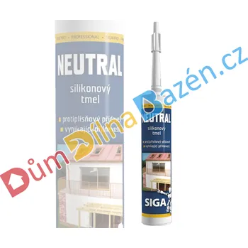 stavební silikon Silikon neutral Siga PRO 310ml Barva: tmavě hnědá