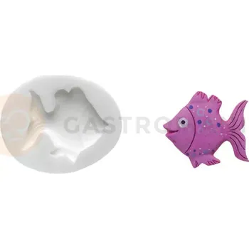 Výroba svíčky Forma na cukrovou hmotu SLK 126 - rybička, 73x26 mm | SILIKOMART, Sugarflex Fish