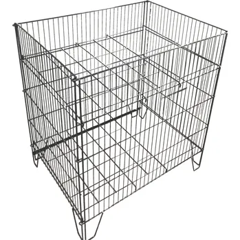 Odpadkový koš Drátěný sklapovací koš 600x600x780 mm
