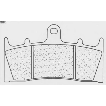 Brzda pro motocykl Přední brzdové destičky CL-Brakes SUZUKI GSX-R 1000 2001-2002 směs XBK5