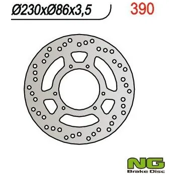 Brzda pro motocykl Přední brzdový kotouč NG Yamaha 200 DT 1989