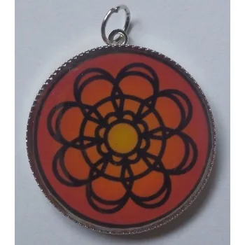 Náhrdelník Mandalový amulet vděčnost