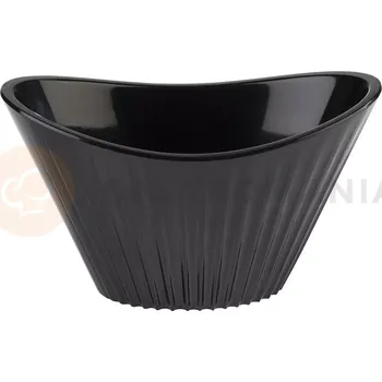 Miska z melaminu 9,5 x 5,5 cm, černá | APS, Mini
