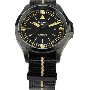 Hodinky Traser P67 Officer Pro Automatic Black/Yellow NATO NATO řemen