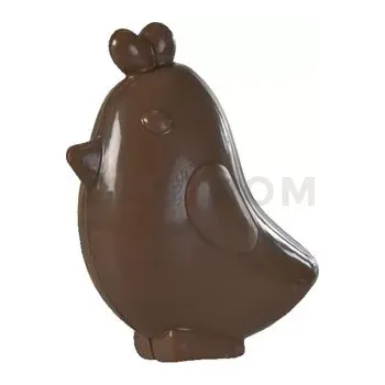 Čokoládová tyčinka Polykarbonátová forma na čokoládové 3D figurky - Kuřátko, 6 ks x 45g, 65x84x45 mm - 20-C1957 | MARTELLATO, 3D Polycarbonate