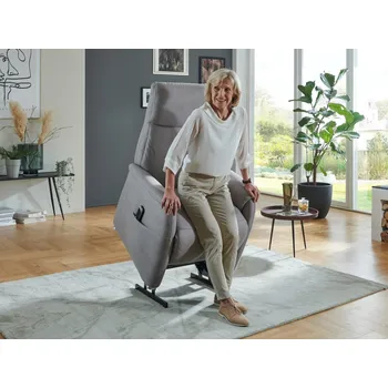 Křeslo Polohovací křeslo HOLLY COMFORT RELAXX s elektrickým polohováním a asistencí vstávání