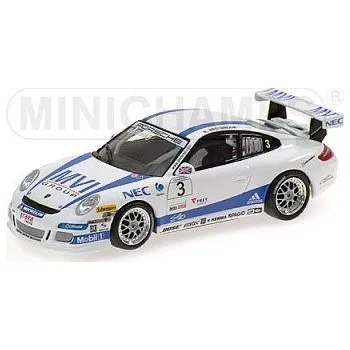 auto na autodráhu Minichamps PORSCHE 911 GT3 N 3 ARAXA RACING CARRERA CUP 2007 R.WESTBROOK 400076483