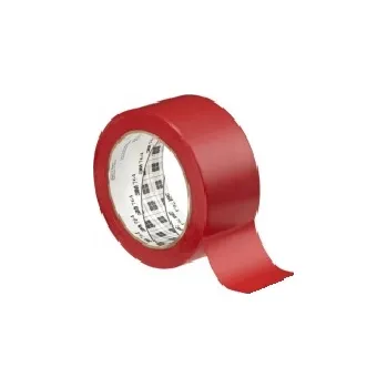 Lepicí páska 3M 764i PVC lepicí páska, 50 mm x 33 m, červená