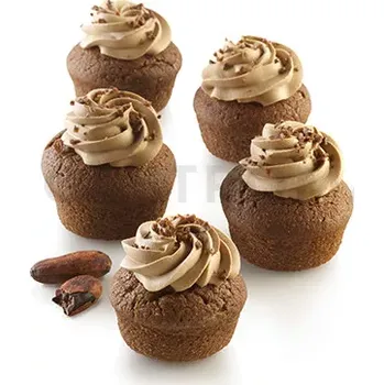 Kuchyňská sůl Silikonová forma na mini kulaté zákusky, 20x 48x22 mm | SILIKOMART, Air Plus 18 Round