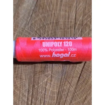 Nit Polyesterové nitě Unipoly návin 100 m 325 Fuchsia purple neon