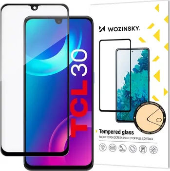 Wozinsky 5D tvrzené sklo s rámečkem pro TCL 30 , černá 5907769309670