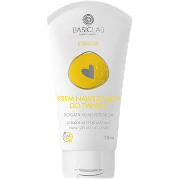 Pleťový krém Basiclab hydratační pleťový krém s bohatou texturou, 75 ml
