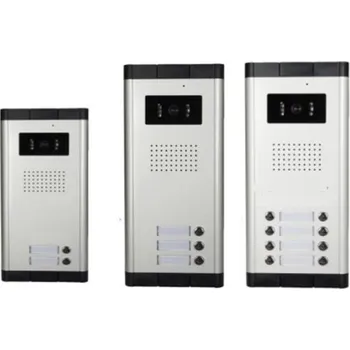 Kovový odolný videozvonek venkovní pro 12 účastníků Zoneway XSL-536-ZK2x6