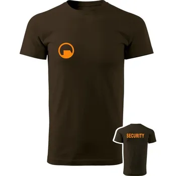 Pánské tričko Tričko Black Mesa SECURITY Force - hnědá