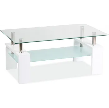 Konferenční stolek Konferenční stolek LISA BASIC II - bílý