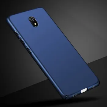 Pouzdro na mobilní telefon Ochranný plastový kryt pro Xiaomi Redmi 8A - modrý