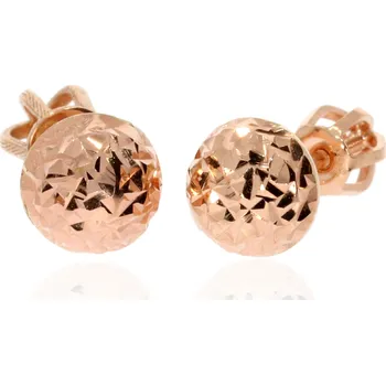 Náušnice Zlatnictví Helios Rose gold náušnice