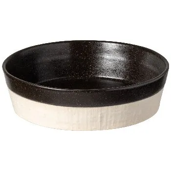 Miska nízká 20cm|0,95L, NÓTOS, černá|Latitude (balení)|Costa Nova