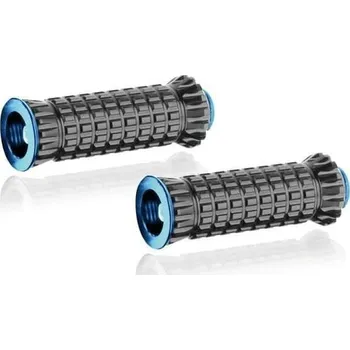 Motodíl Puig Footpags R-Fighter S Alu (pár) Modrá (A)