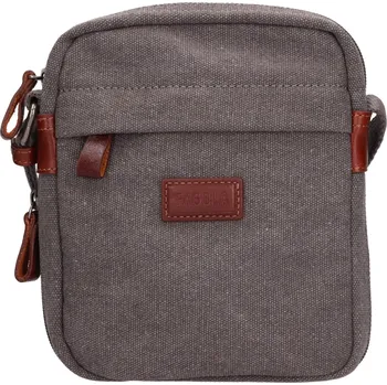 Pánská aktovka Pánská taška přes rameno Fagola Vincent - šedá