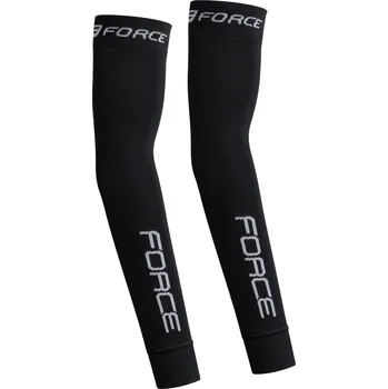 Cyklistické návleky návleky na ruce FORCE 2 pletené, černé Velikost: S-M + Výměna dárku do konce ledna 2026