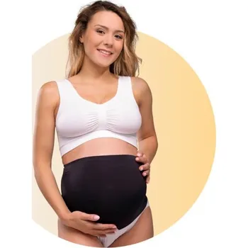 CARRIWELL Těhotenský podpůrný pás přes bříško - ČERNÝ 2024 Velikost: M