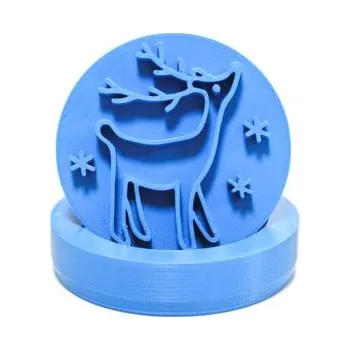 Vykrajovátko Plastové 3D vykrajovátko Jelen - 5 cm - České nádobí