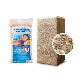 Podestýlka pro hlodavce Podestýlka hrubá hobliny 10l
