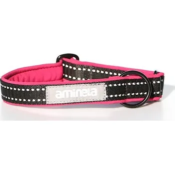 Obojek pro psa Aminela Sport & City Aminela klasik obojek Sport & City 25mm/30-50cm - malinová