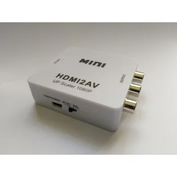 Bezpečnostní kamera ELETUR MINI konvertor HDMI to CVBS, převodník z HDMI na CVBS analog (HDMI2AV)