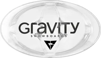 Příslušenství na snowboard Gravity Snowboards Grip Gravity Logo Mat grip na snowboard průhledný/černý