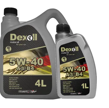 Olejový filtr Olej DEXOLL 5W-40 A3/B4 - 1 litr
