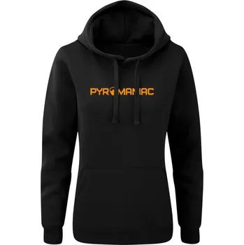 Dámská mikina Dámská mikina s kapucí PYROMANIAC - černá