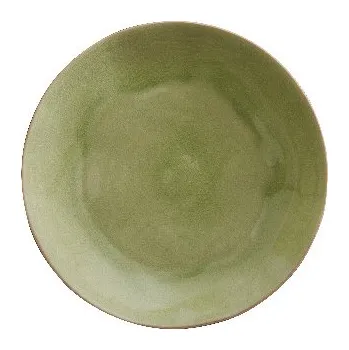 Talíř Talíř dezertní 21cm, RIVIERA, černá/zelená|Vert frais| (balení)|Costa Nova