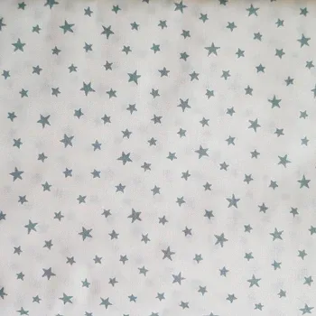 Hvězdičky modrošedé malé bavlna č.101 cena za 1 metr Český výrobce