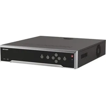 DVR/NVR/HVR záznamové zařízení DS-7732NI-I4/16P - 32 kan. 4K NVR s HDMI+16xPoE (256Mb/256Mb); 1,5U - 4x HDD