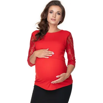 Dámská móda Těhotenská blůza model 141822 PeeKaBoo S/M